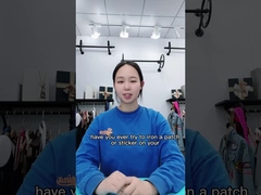 Custom Shoulder Badges Brand Logo Washable Woven Patches Merrowed Border