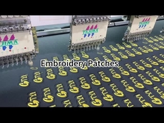 Washable Work Shirt Name Patches Custom Embroidered Iron On Patches