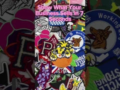 Cute Children Clothing Eco Friendly Iron On Custom Patches Embroidery Patches For Bags