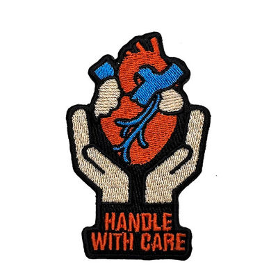 Hospital Mutual Aid Association Iron On Embroidered Badges Clothing Custom Embroidery Patch