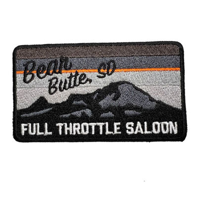 Graduated Colour Iron On Embroidery Patch Eco Friendly Nature Decorating Patches