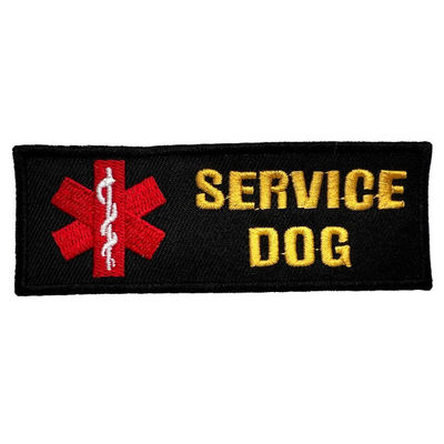Service Dog Clothing Embroidery Patches Sew On Custom Woven Patch
