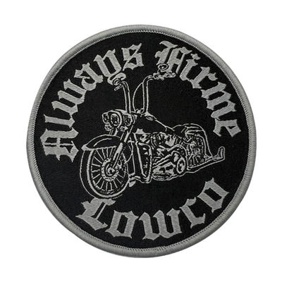 Motorcycle Club Custom Sew Iron On Patches For Jacket Decorative Clothing Patches