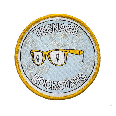 Uniform Woven Cloth Badges Eco Friendly Custom Coat Cloth Name Patches