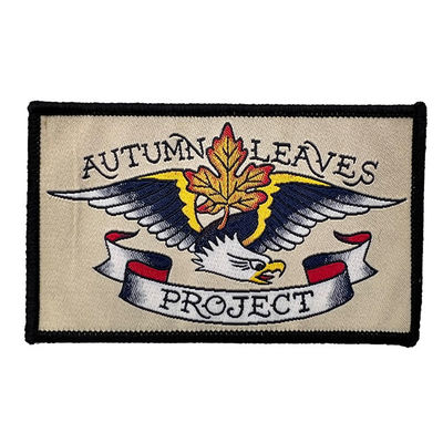 Washable Iron On Embroidery Patches Custom Logo Shoulder Woven Patches