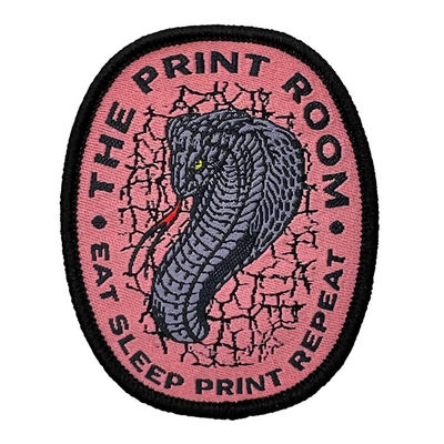 Merrow Border Custom Woven Patch Self Adhesive Peel And Stick Embroidered Patches