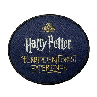 Harry Potter Woven Uniform Patches Iron On Backing Woven Patch For Clothing