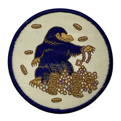 Boss Orangutan Iron On Woven Patch Washable Embroidery Patches For Clothes