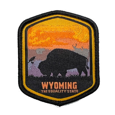Natural Designer Animal Woven Patches Iron On Embroidery Logo Patches With Merrowed Border