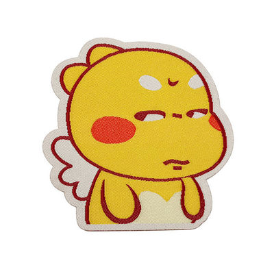 Soft Fabric Woven Logo Patch Color Customized Cartoon Character Patches