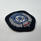 Pandone Color Custom Embroidery Patch Durable Iron On Patches For Clothes