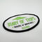 85MM Iron On Embroidery Patch Twill Fabric Custom Letter Patches For Clothing