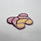 Pink Cool Girl Iron On Embroidery Badge OEKO-TEX Standard Merrow Border Clothing Patch