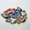 Manga Dragon OEKO-TEX Standard Embroidery Patch Combine Woven For Cosplay Clothing
