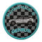 Pandone Color Iron On Woven Patch Custom Car Racing Company Brand Logo
