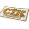 Twill Background 3D Embroidered Patches Number Iron On Patches For Clothing