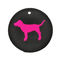 Polyester Threads Woven Dog Name Patches With Name On Back Side