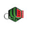 Personalized Embroidered Keychains , Twill Background OEM Embroidery Key Fob
