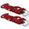 Promotion Gift OEM Custom Logo Keychain ,  Embroidered Keychain Tag