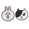 Polyester Threads Textile Tags Labels 1cm - 20cm Custom Fabric Sticker With Iron On Backing