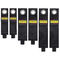 Black Velcro Cord Holder , Customized Ribbon Heavy Duty Storage Straps