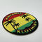 Custom Design Twill Fabric Iron On Embroidery Patches 100% Full Embroidery Patches