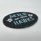 Heat Press Backing Adhesive Iron On Embroidered Patches For Baseball Cloth