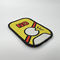 Self Adhesive Woven Label Patches Carton Reminder Sign Merrow Border Waterproof For Bag/Garment