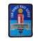 Washable Iron On Woven Patches Merrow Border With PMS Color