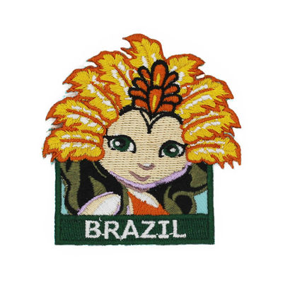 Washable Work Shirt Name Patches Custom Embroidered Iron On Patches