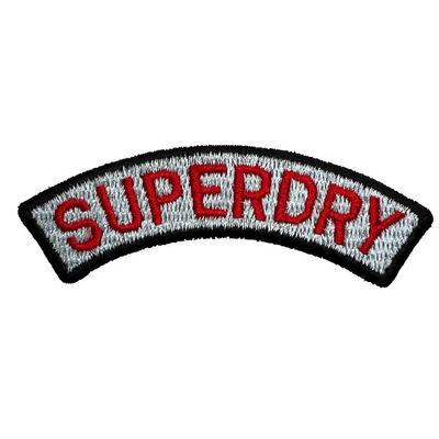 Logo Designer Custom Patches For Jacket Washable Iron On Embroidered Patches